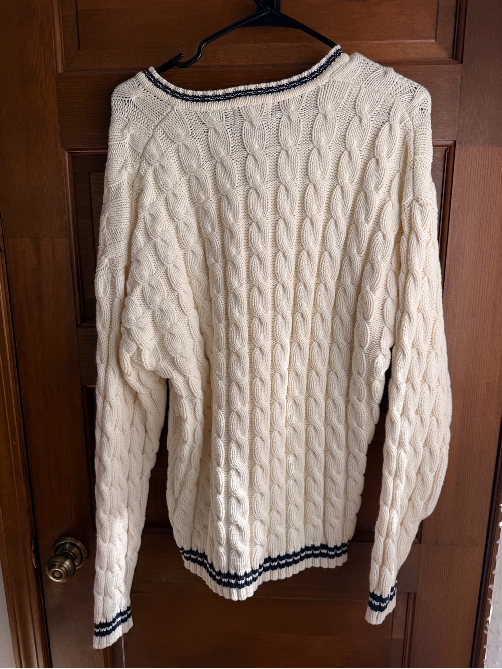 VINTAGE TRADER BAY CABLE KNIT PULLOVER - Picture 4 of 4